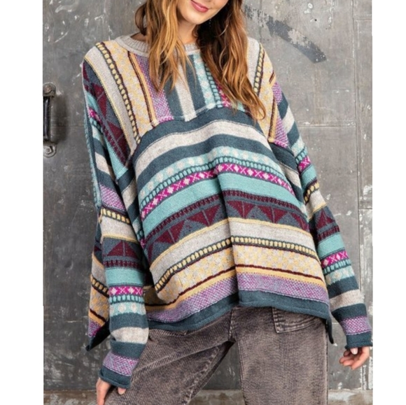 LOLAFREEBIRD Sweaters - 🆕🌿BOHO KNIT SWEATER🌿